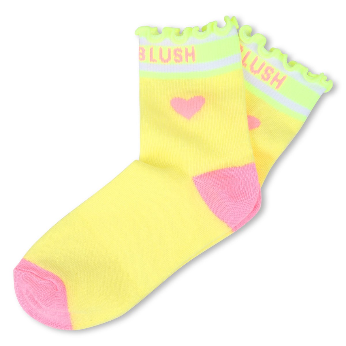 Lot de 2 paires de chaussettes blanc, BILLIEBLUSH