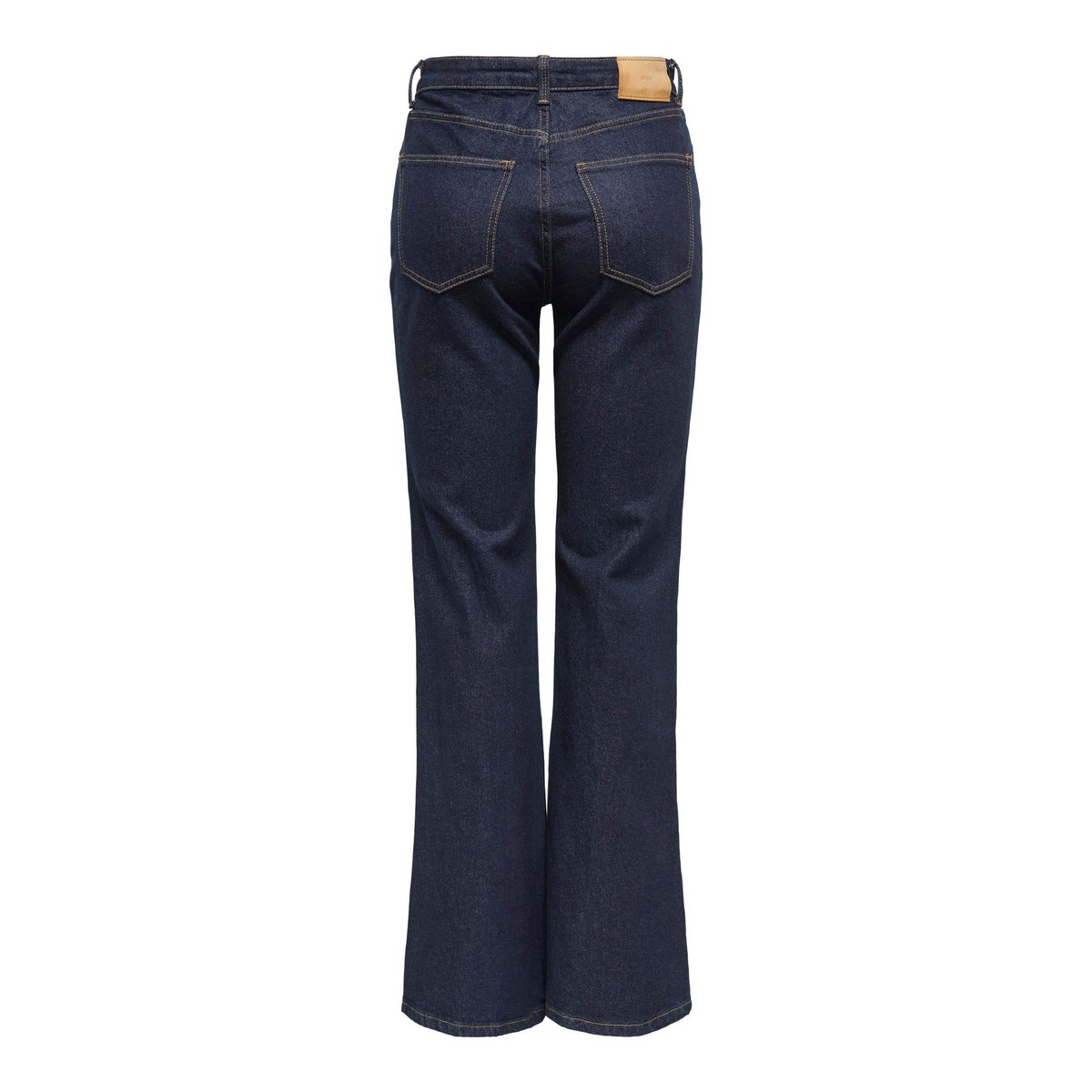 Jean Flared dark blue denim, ONLY