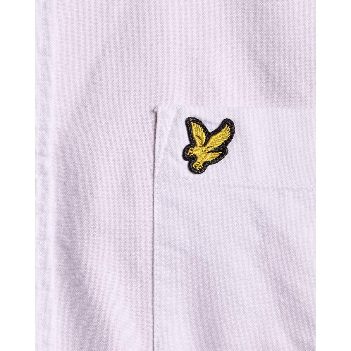 Chemise Oxford en coton boutonné blanc, LYLE & SCOTT