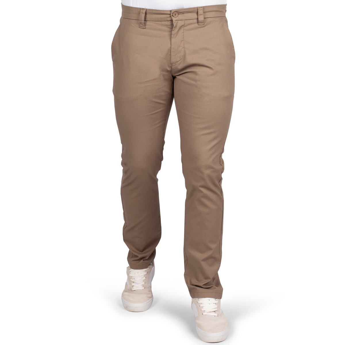 Pantalon chino alveoles camel, SHILTON