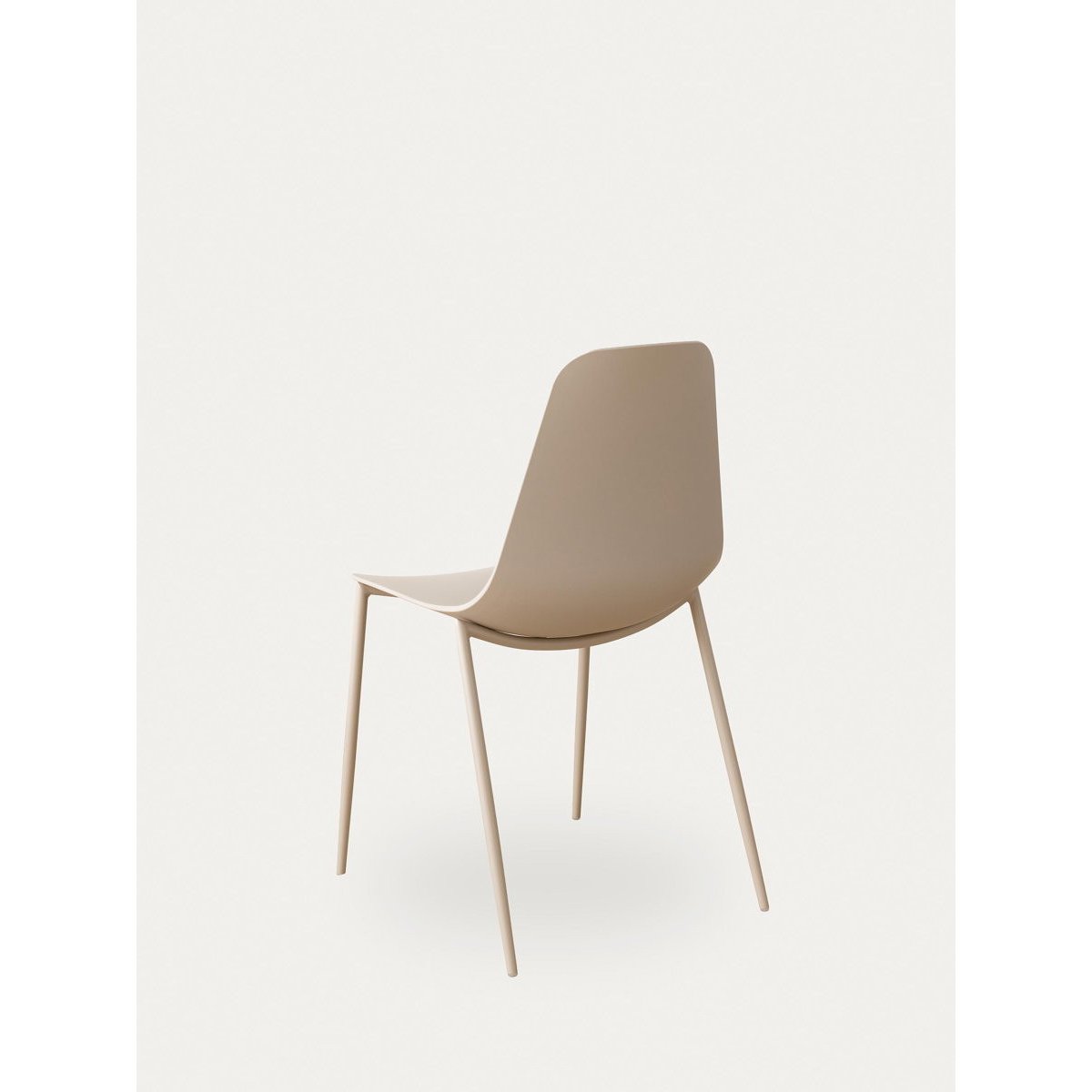 Chaise de salle à manger Polipropylène Beige-MINNO beige, KENAY