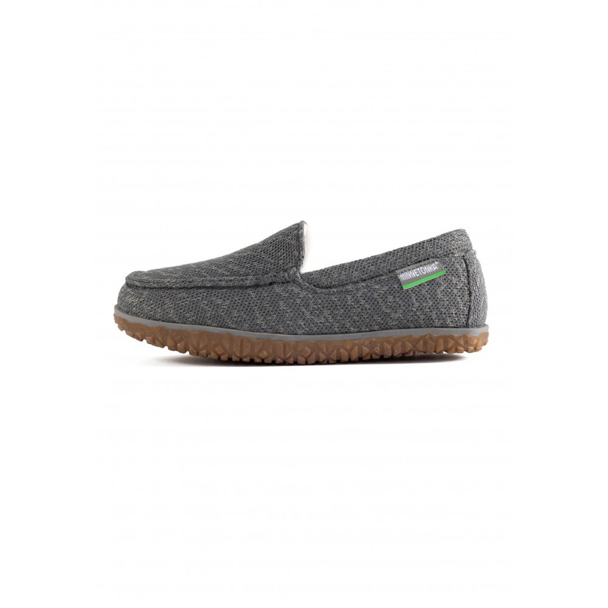 Mocassins Eco gris, MINNETONKA