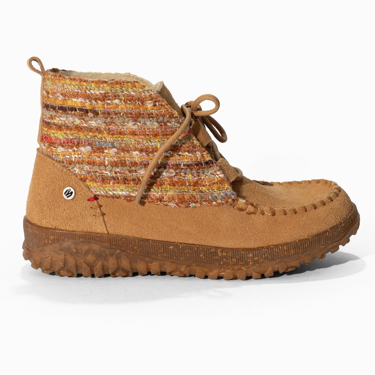 Bottes en cuir Tealey cannelle, MINNETONKA
