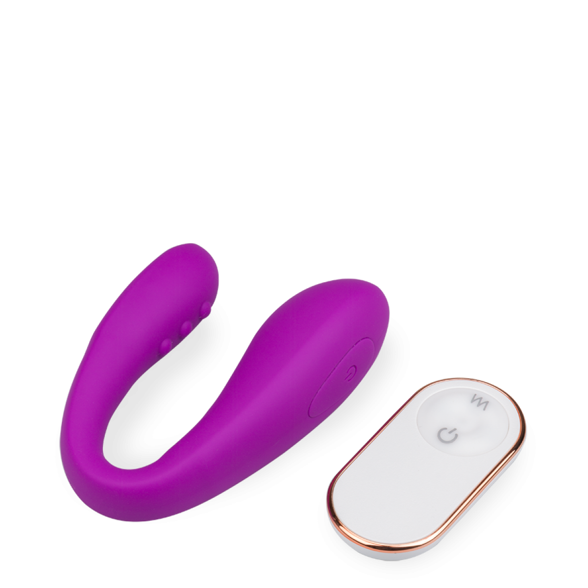 Stimulateur clitoridien et point G articulé télécommandé Cheer violet, LOVE AND VIBES