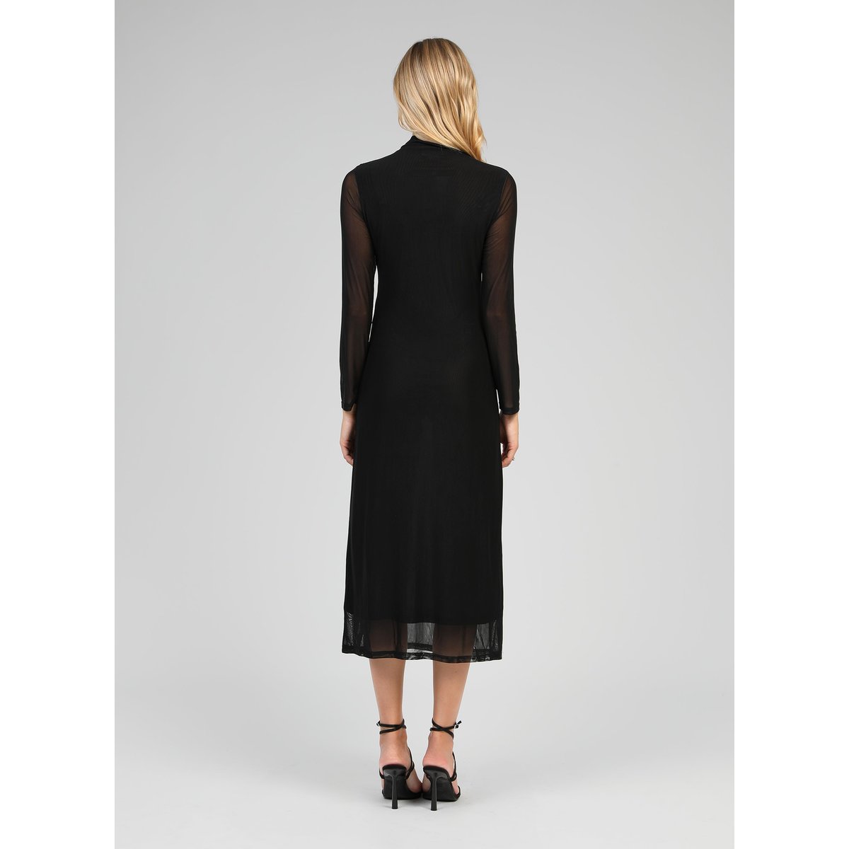 Robe Midi EBASILE noir, AN'GE