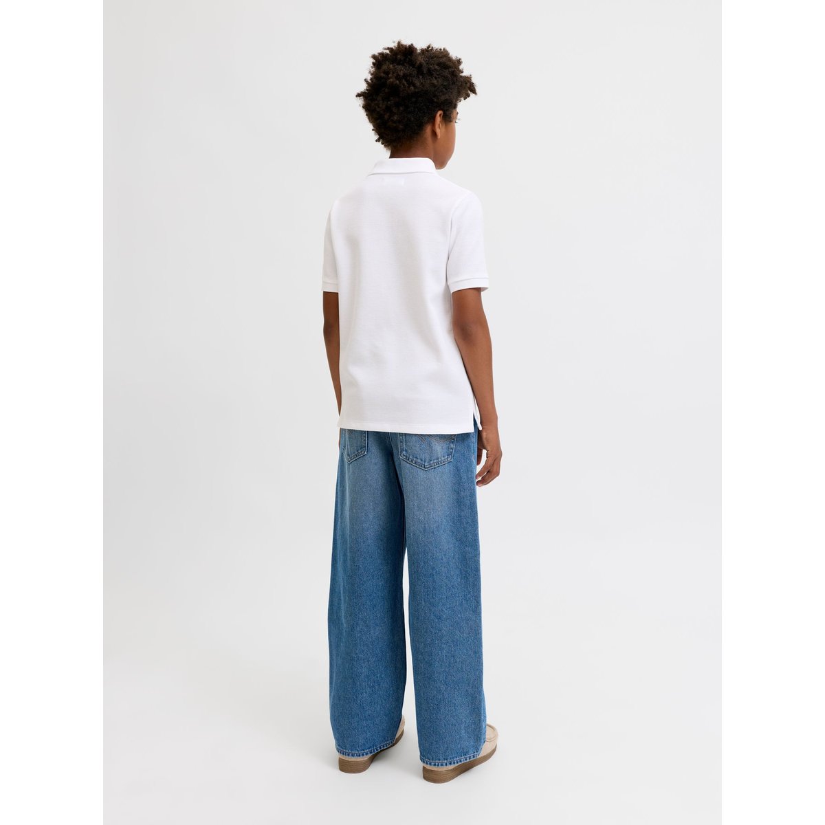 Polo white, JACK & JONES JUNIOR