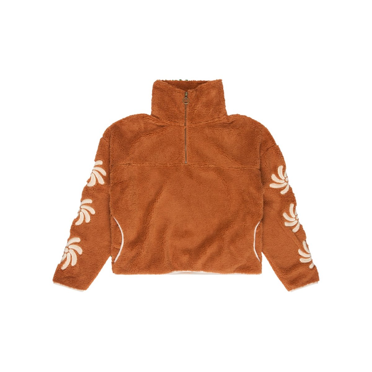 Polaire à demi-zip SUN FUN marron sunburnt, BILLABONG