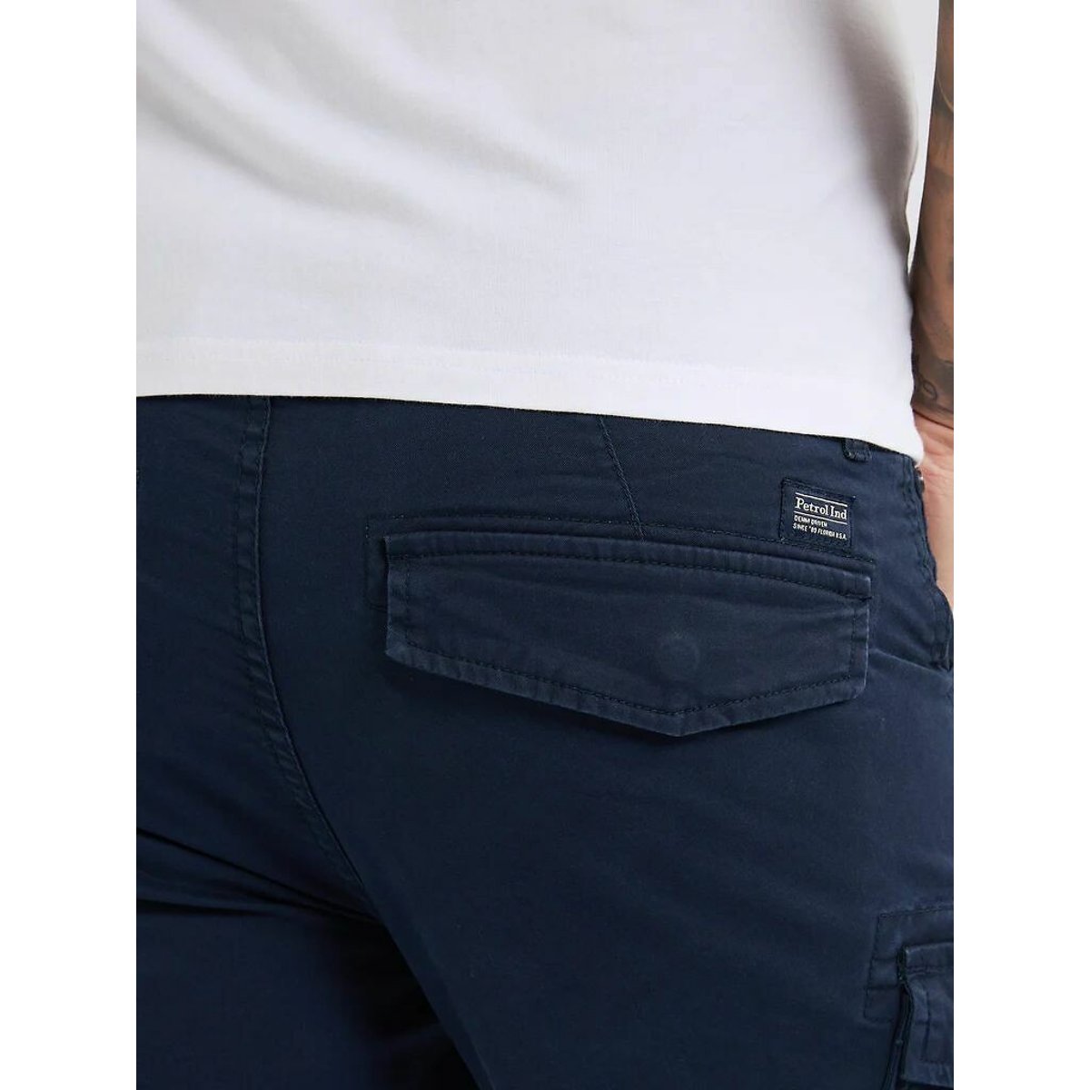 Cargo Trousers navy blue, PETROL INDUSTRIES