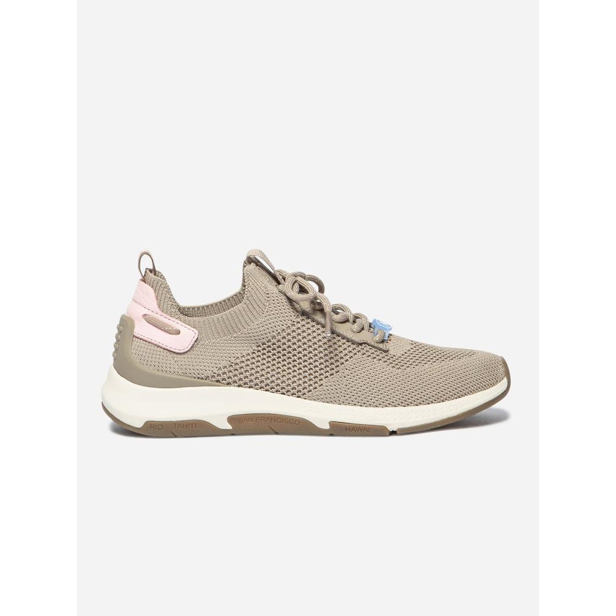 Chaussures de running JELIWAT taupe, TBS