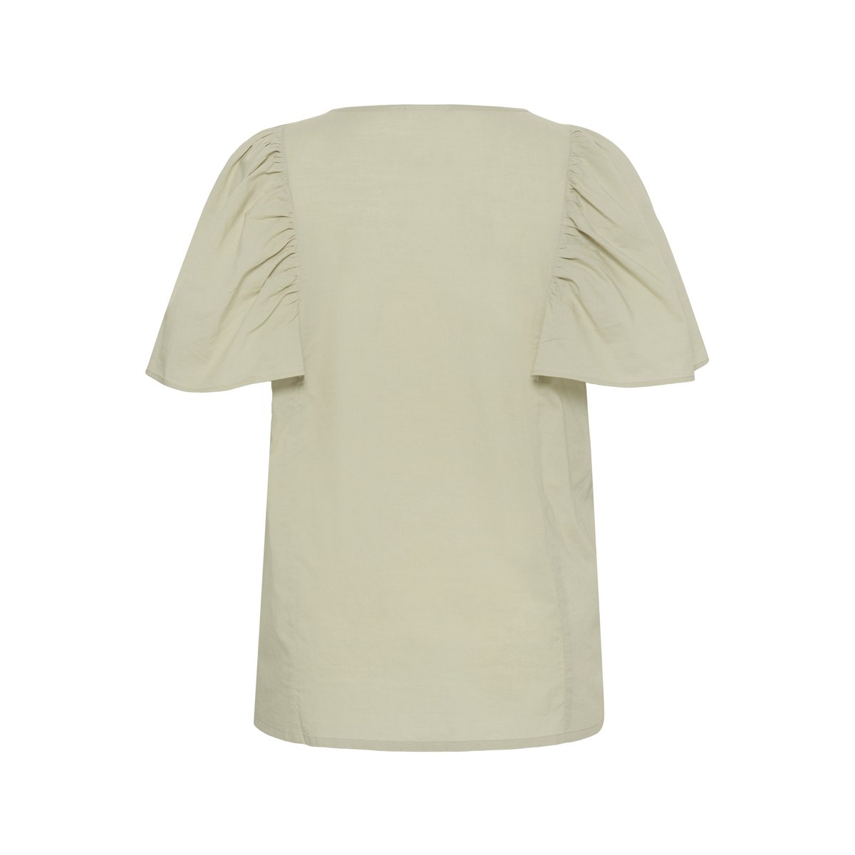 Blouse à manches courtes vert seagrass, KAFFE CURVE