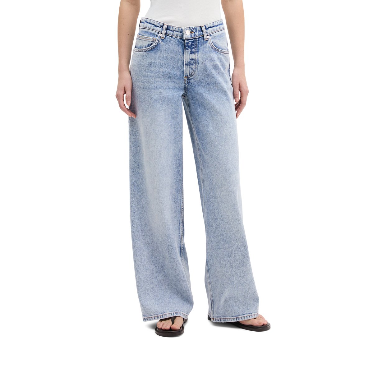 Jeans modèle Astrid large avec CIRCULOSE bleu clair, MARC O'POLO