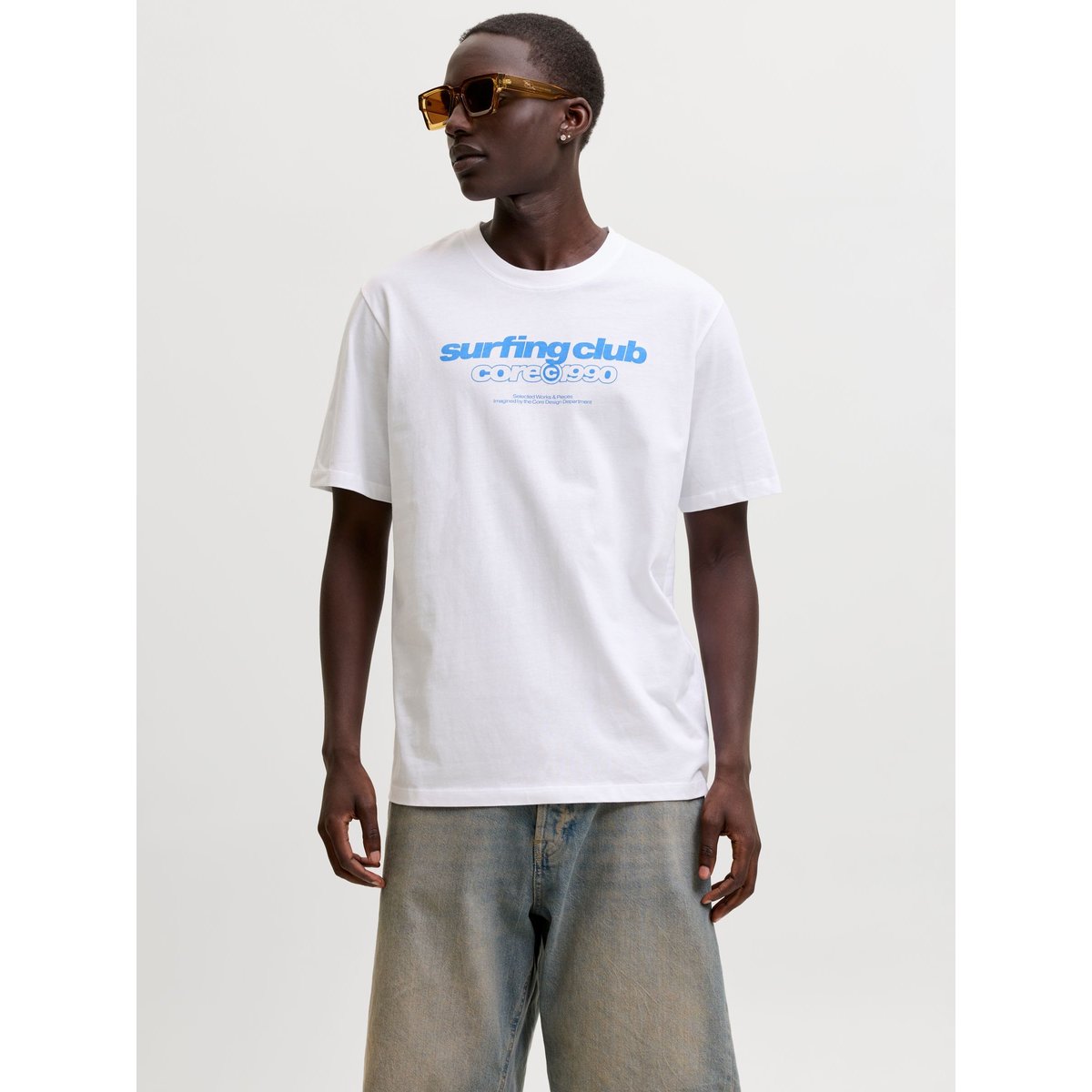 T-Shirt bright white, JACK & JONES