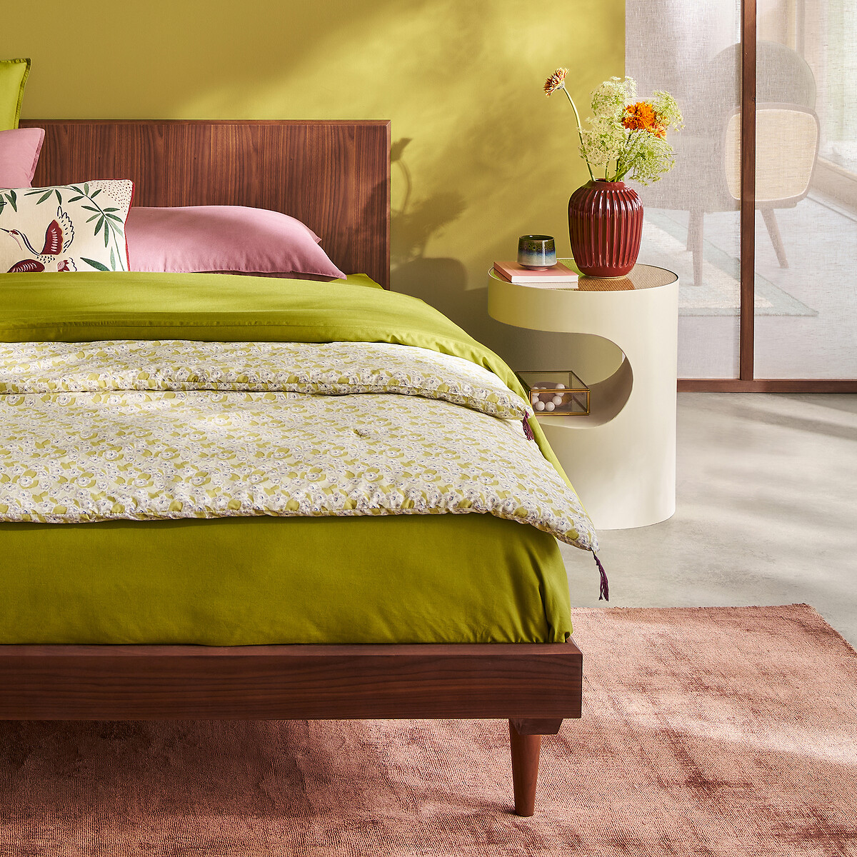 Chevet en métal RIMEL beige, LA REDOUTE INTERIEURS