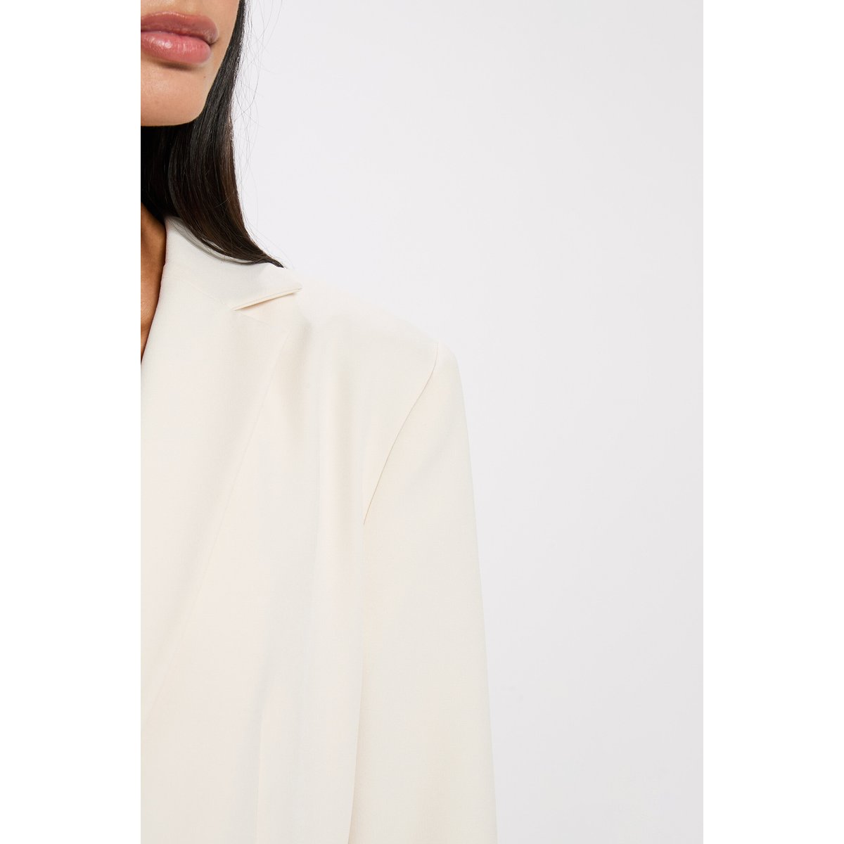 Veste sans manches creme, MORGAN