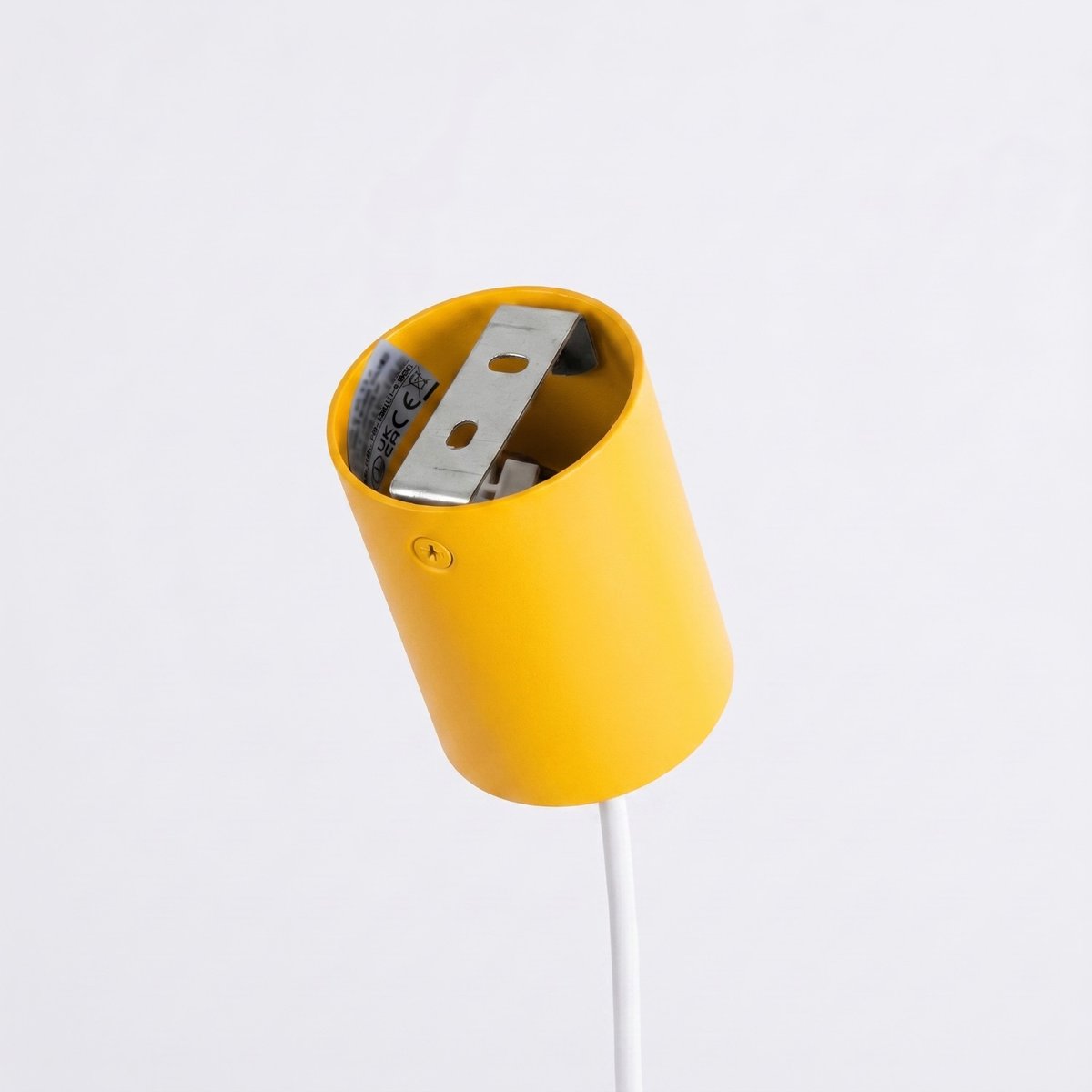Lustre Aluminium Jaune GU10 4 Karbon jaune, EDEN