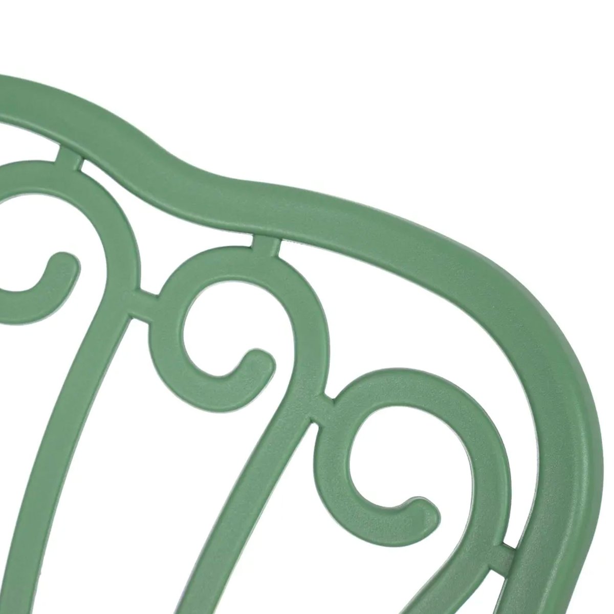 Chaise classique en polypropylène vert 44.5x52.5x90cm vert, WADIGA
