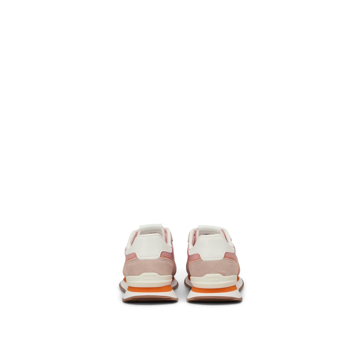 Sneaker modèle Maxima en cuir de vache et nylon rose, MARC O'POLO