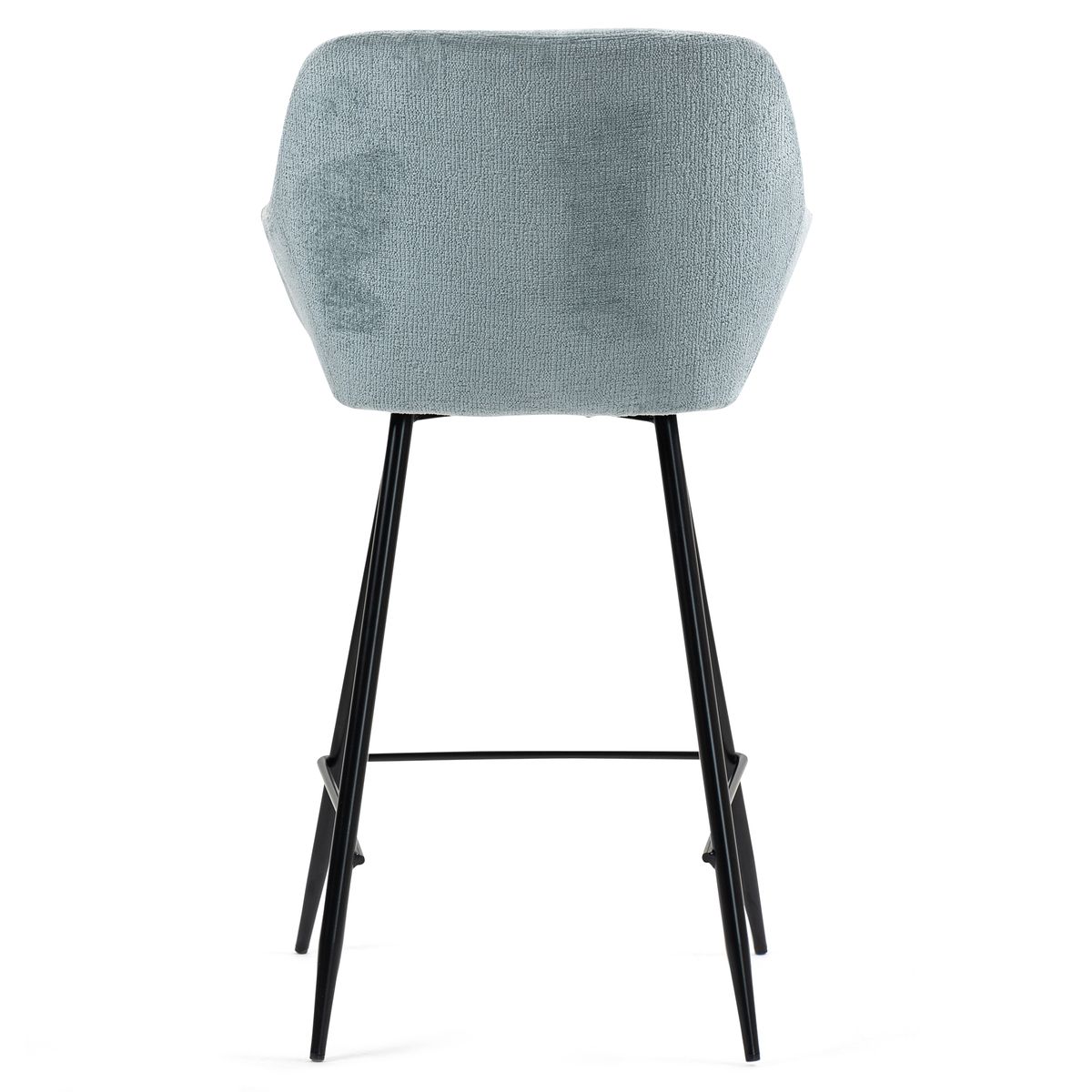 Chaise snack tissu chenille céladon, ZAGO