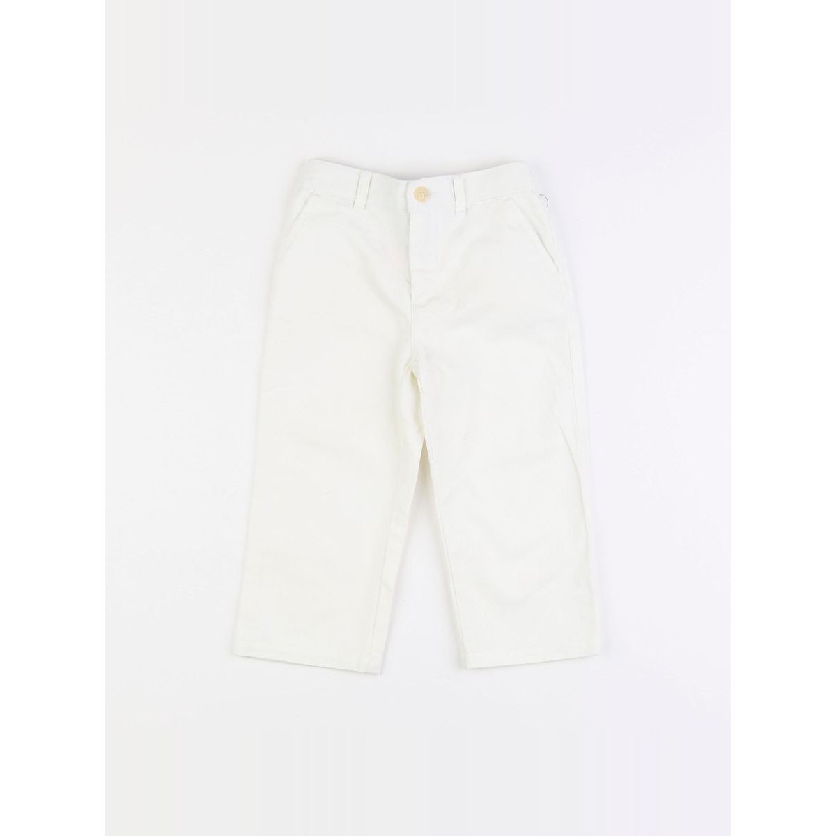Pantalon - Etat satisfaisant blanc, RALPH LAUREN
