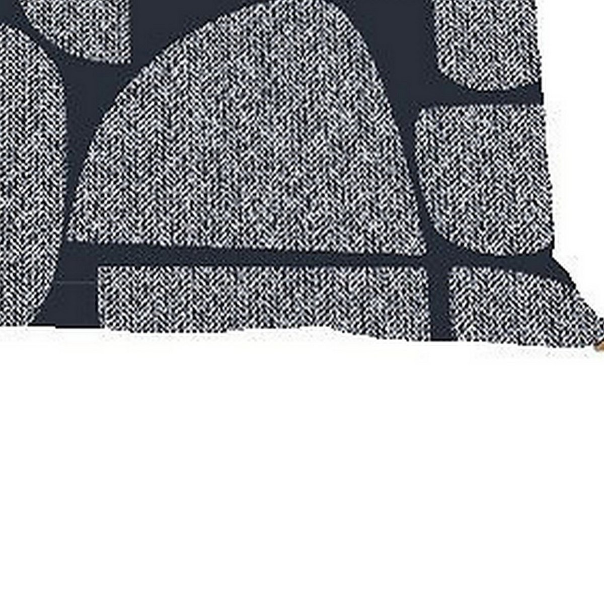 Coussin déco Réversible 30x50 cm Coton Néolia bleu, EDEN
