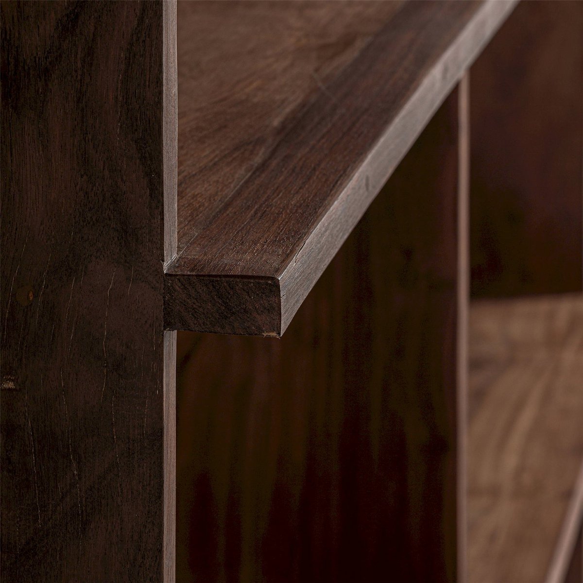 Étagère modulaire en bois de sal marron bois de sal teinté, RECOLLECTION