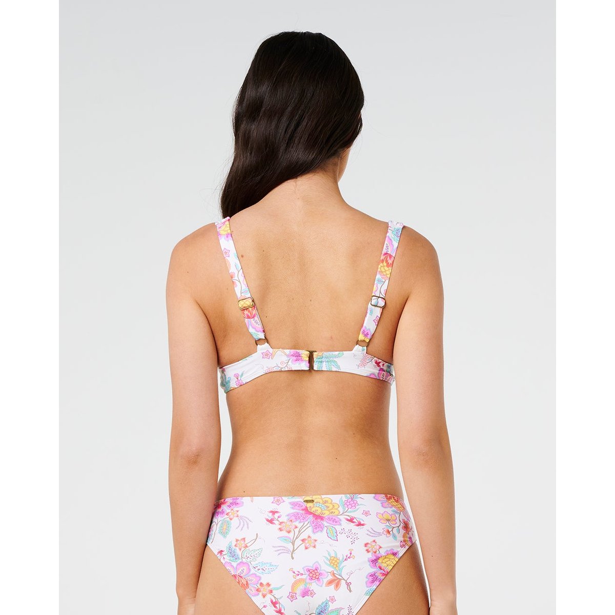 Haut de maillot de bain multi-fit Deep V Half Moon Bay os, RIP CURL