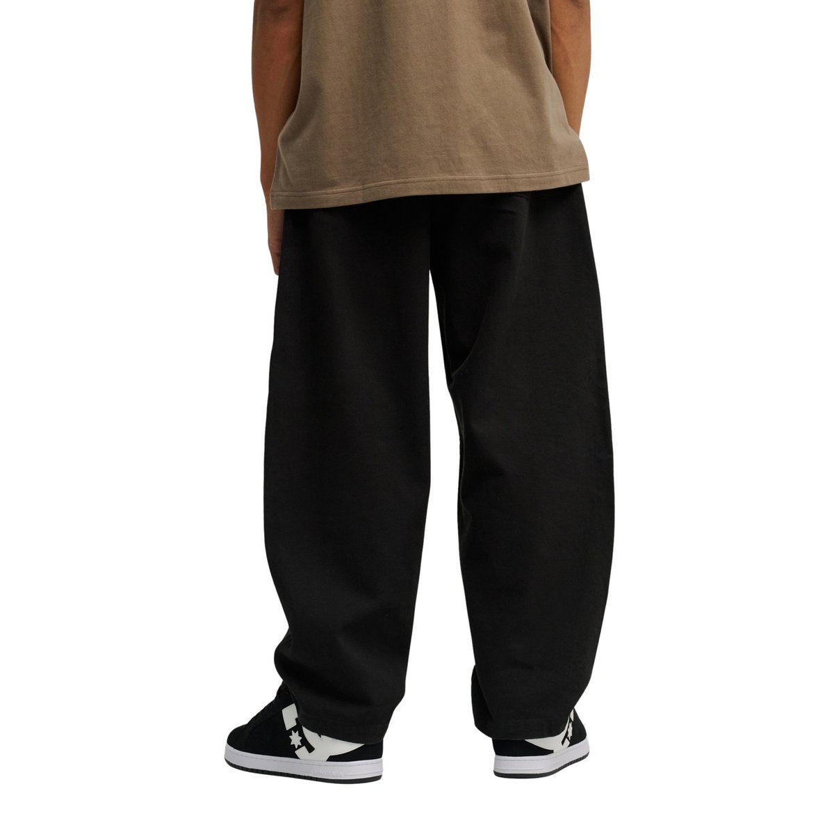 Pantalon coupe barrel BARREL CANVAS. noir black, DC SHOES
