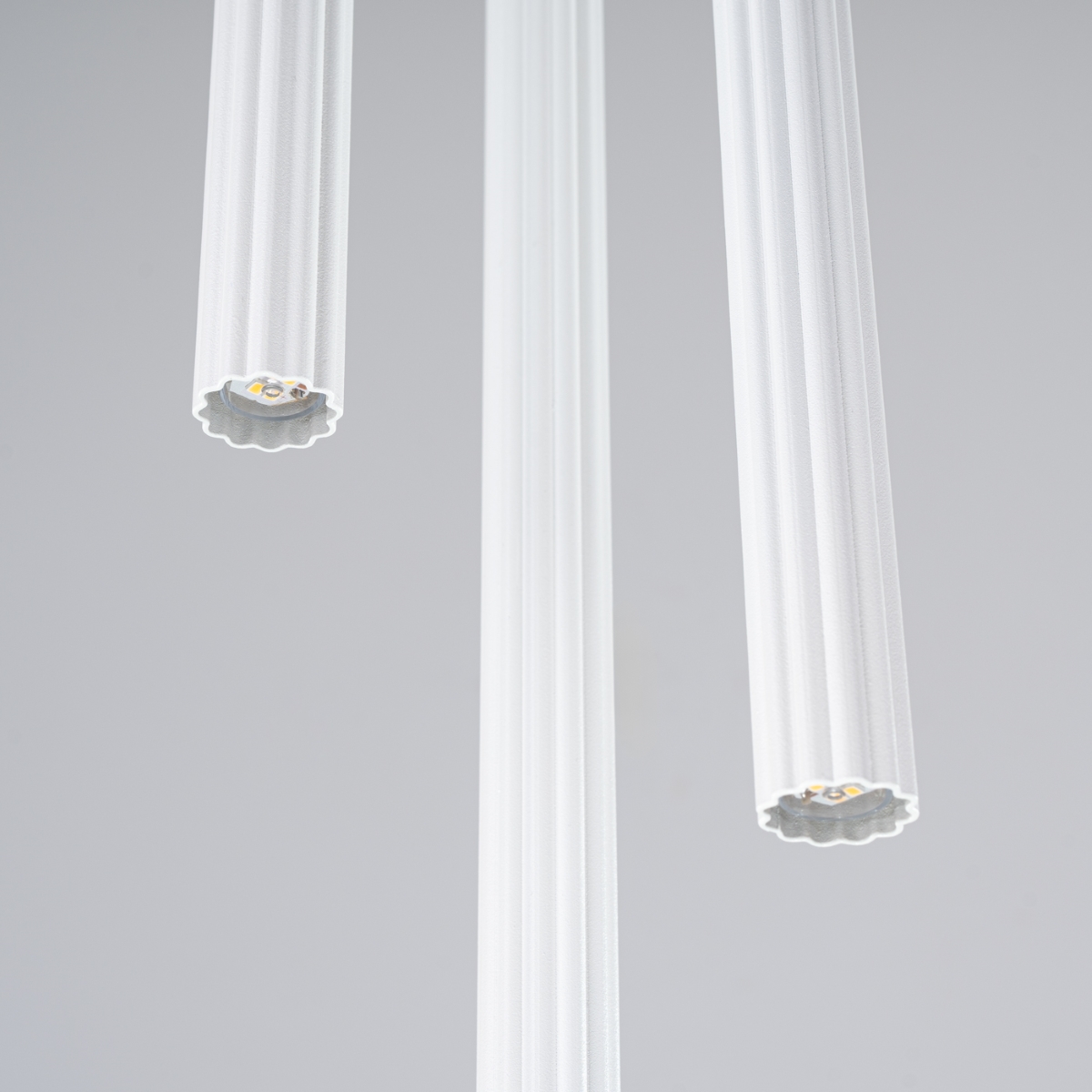 Lustre Acier Blanc G9 3 Arche blanc, EDEN