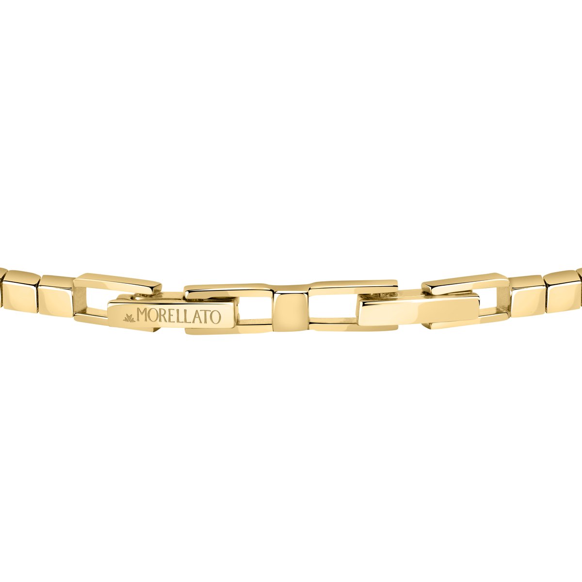 Bracelet en laiton, placage ninfea, zircons SCINTILLE blanc, MORELLATO