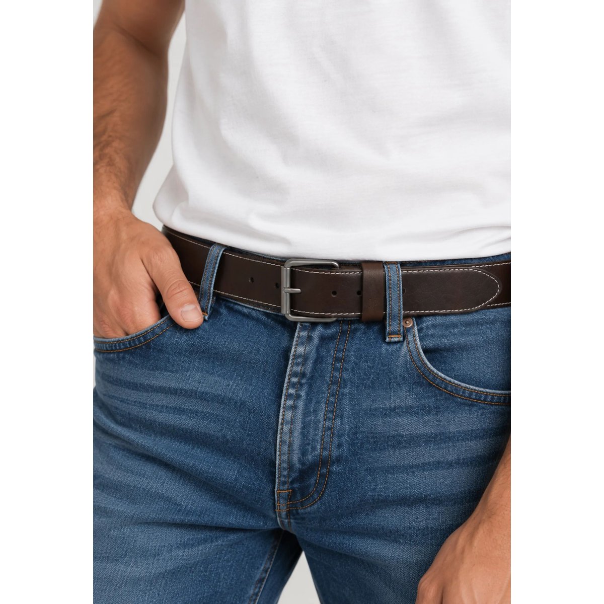 Ceinture en cuir homme
ALBUM brown, DEELUXE