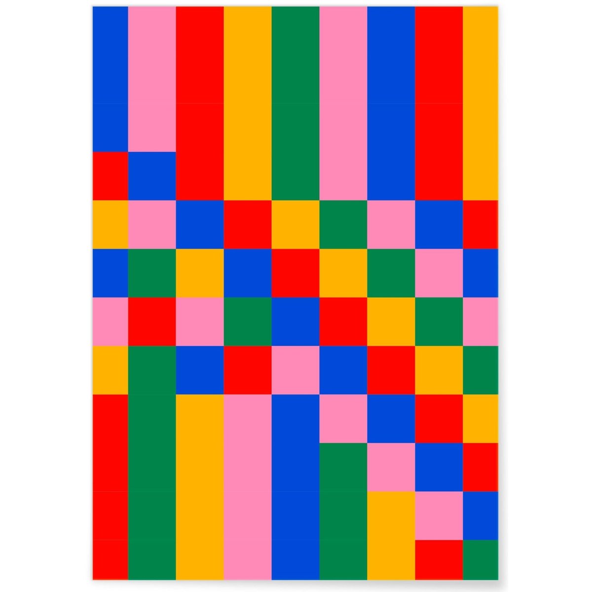 Affiche Bauhaus 35 blanc, L'AFFICHERIE