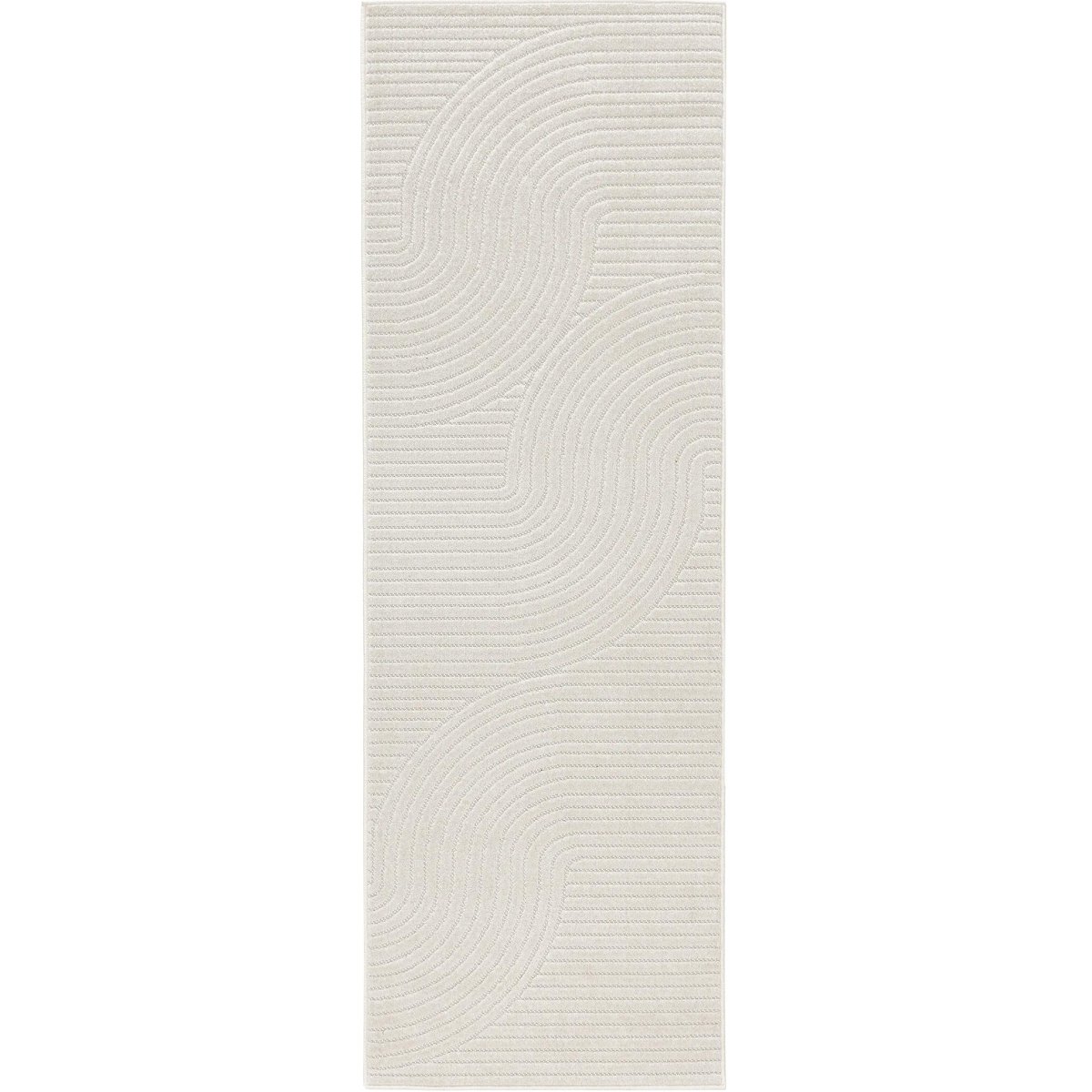 Tapis de couloir extérieur & intérieur MARS crème, BENUTA