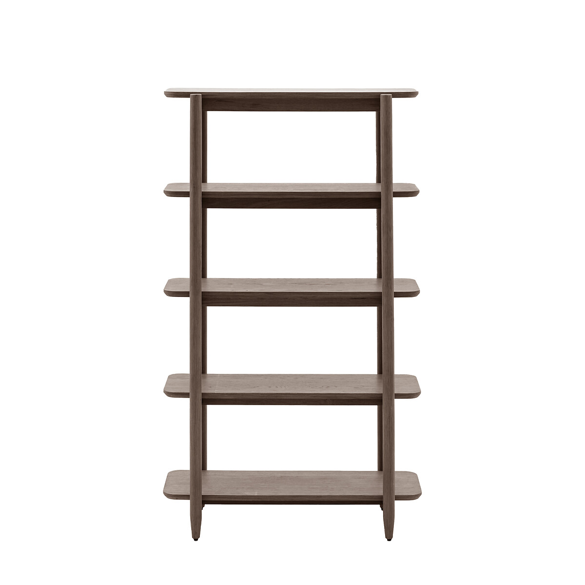 Hale Smoked Wood Open Display Shelving Unit smoked oak, ÉDITÉ