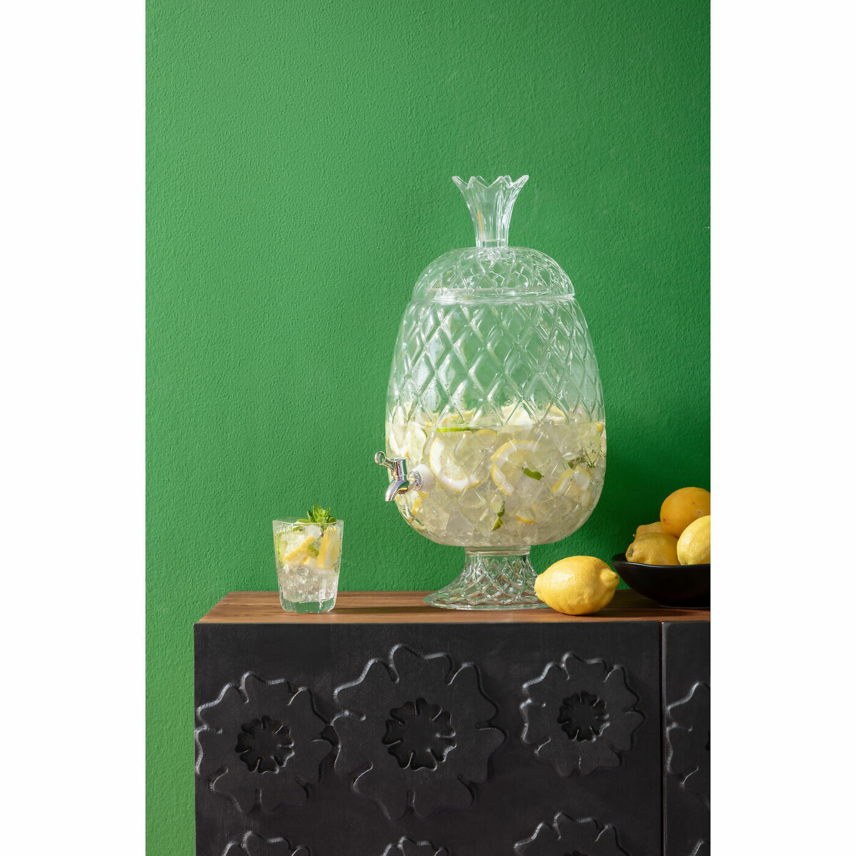 Wasserglas Cascata Klar glas, KARE DESIGN