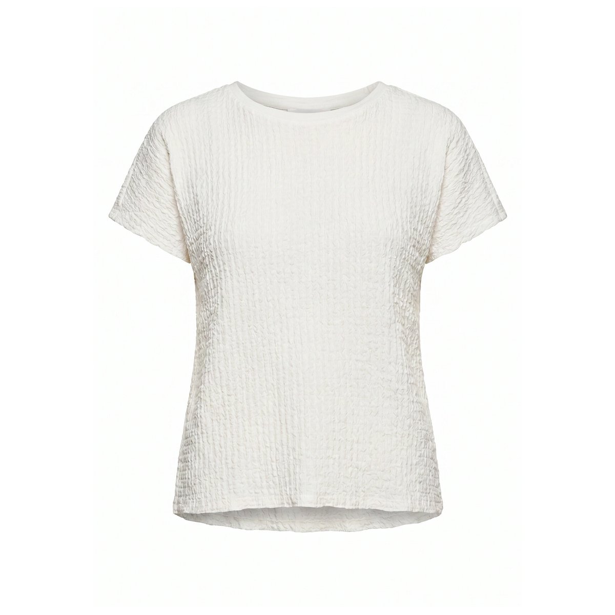 T-Shirt avec structure à encolure bateau blanc, BETTY BARCLAY