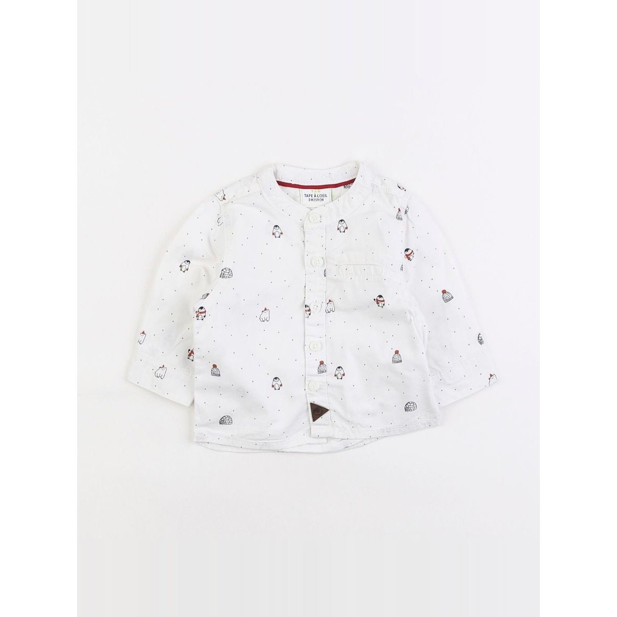 Chemise - Très bon état blanc, TAPE A L'OEIL
