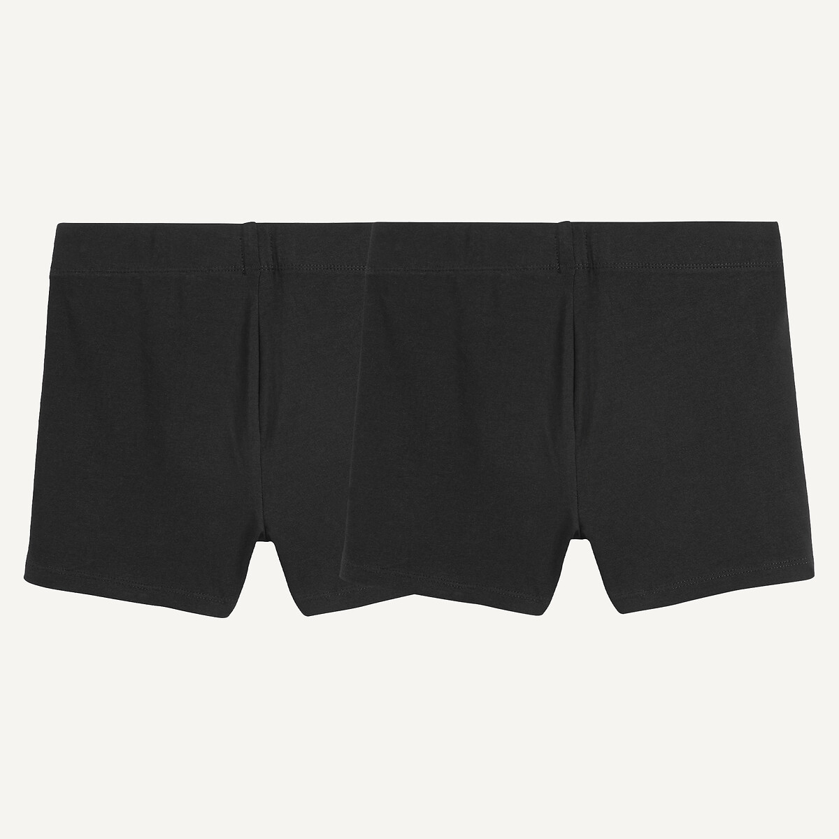 Confezione da 2 pantaloncini sportivi nero + nero , LA REDOUTE COLLECTIONS