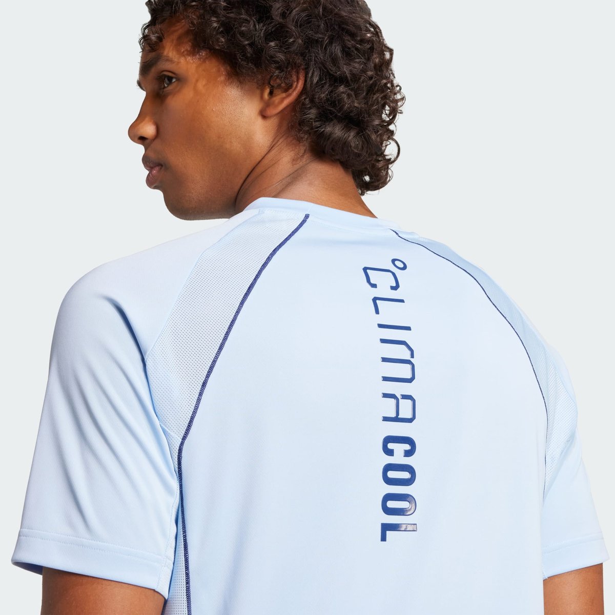 T-Shirt Tech Apparel Climacool T-Shirt Tech Apparel Climacool glow blue, adidas Performance