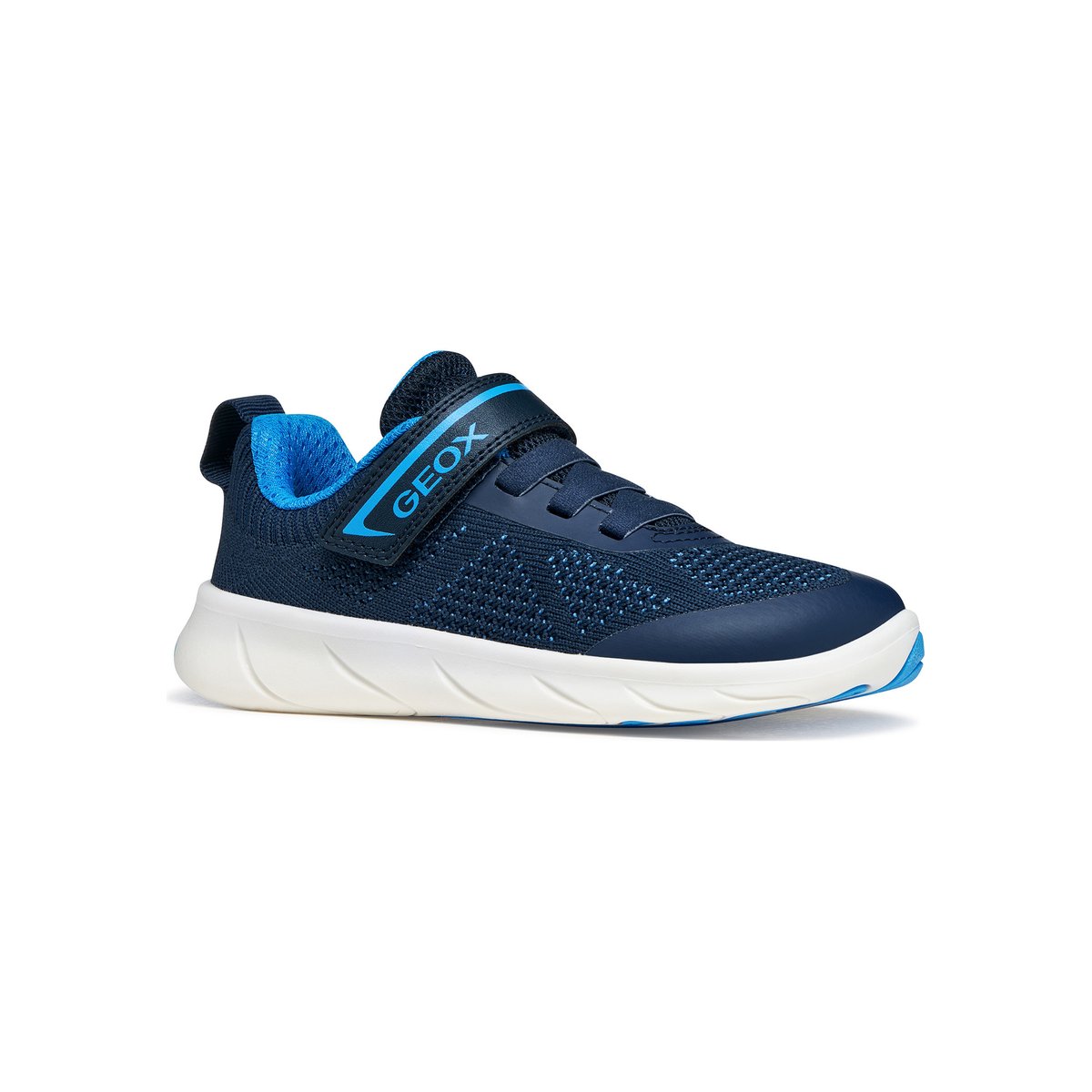 Baskets  J FOOT-RUN bleu marine/bleu ciel, GEOX