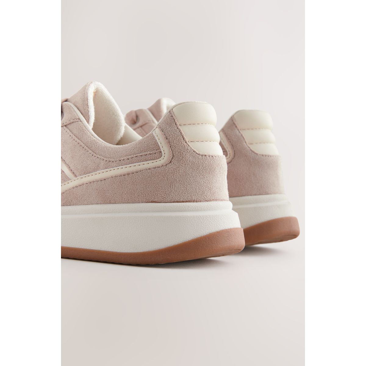Baskets forever comfort® à lacets style rétro rose blush, NEXT