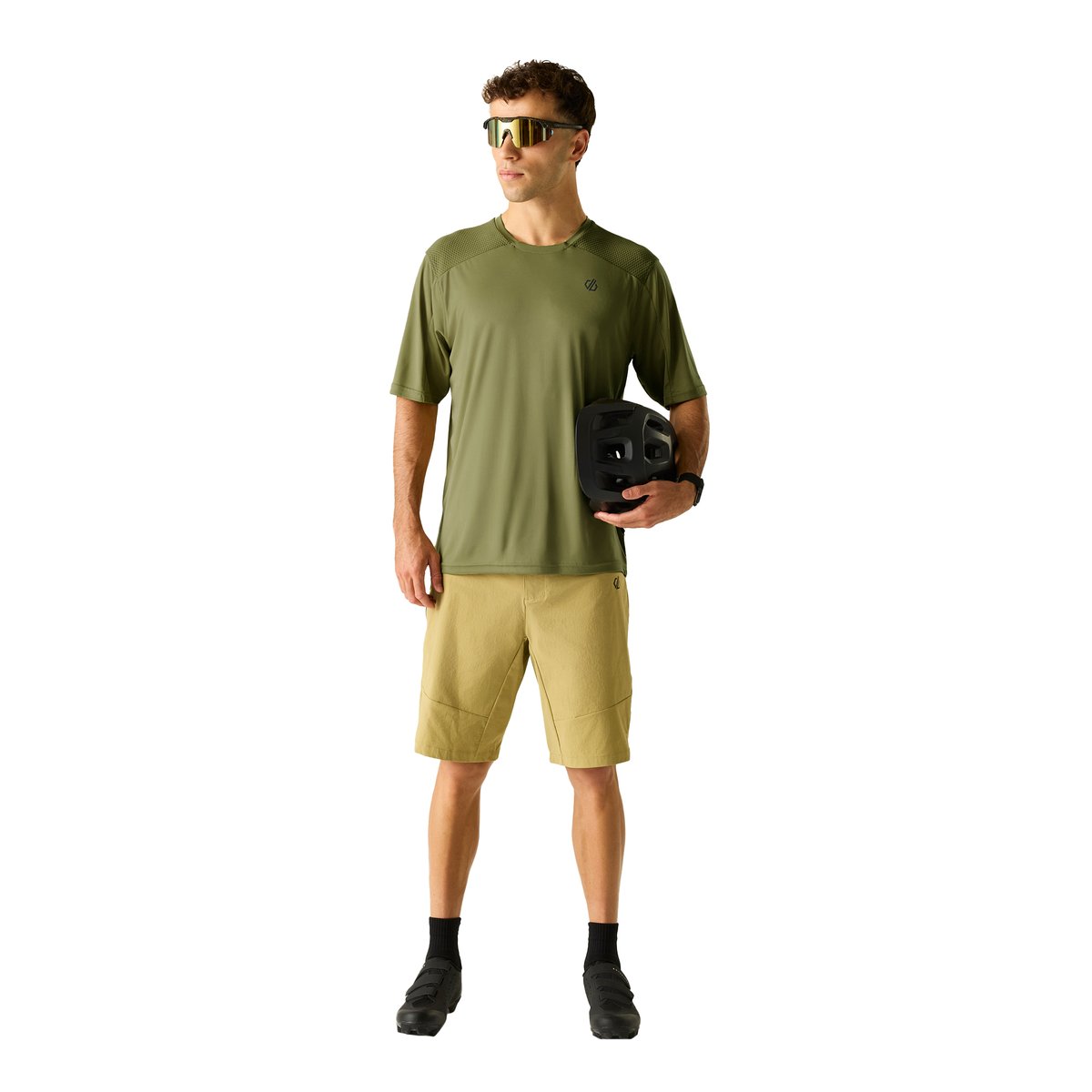 T-shirt uni manches courtes TRACKSTAND ACE kaki, DARE 2B