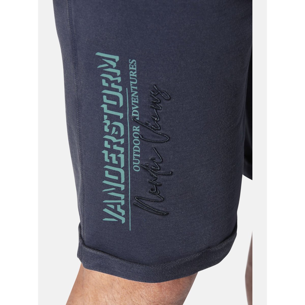 Bermuda en molleton ANDERTAN bleu foncé, JAN VANDERSTORM
