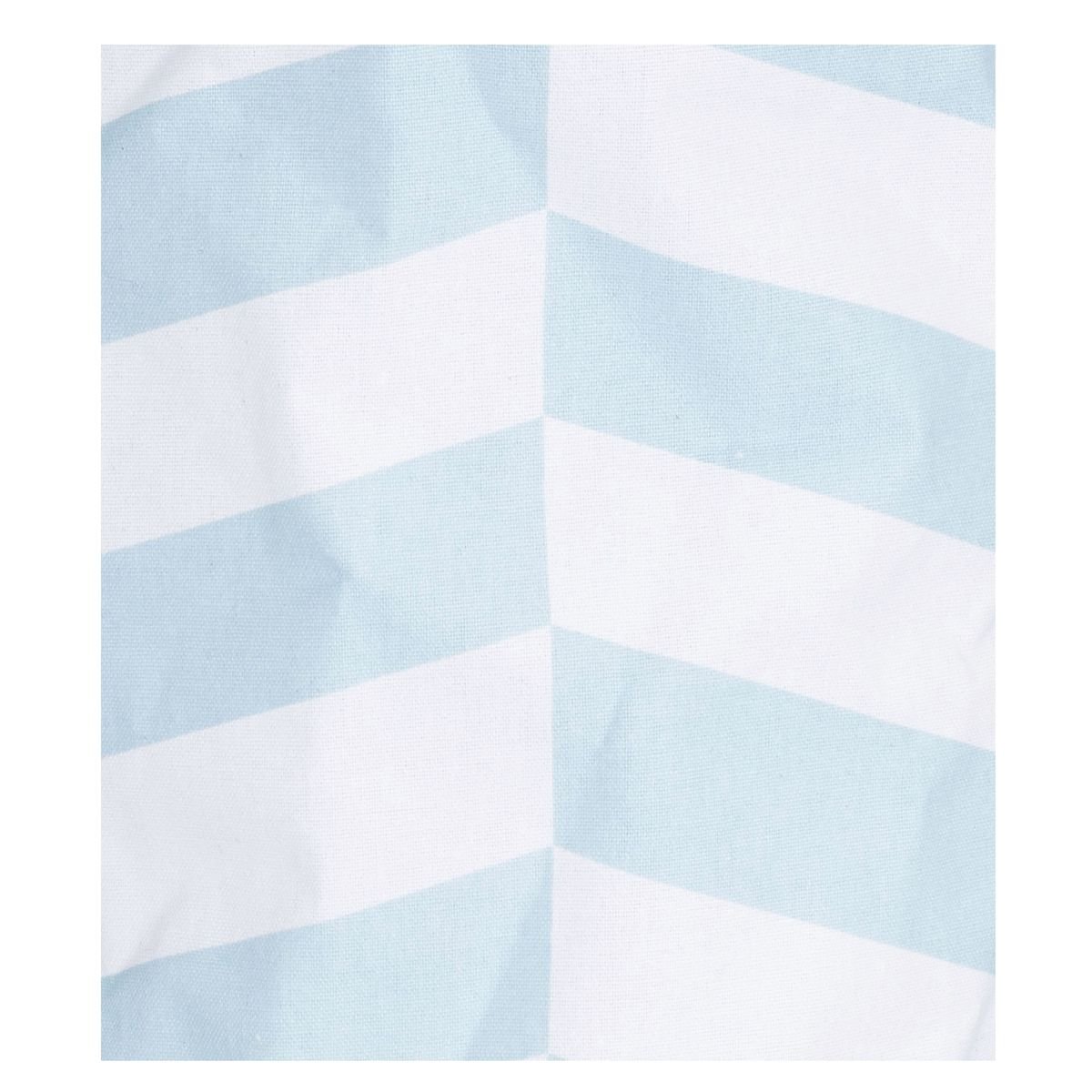 Panière de rangement en tissu bleu, SAUTHON