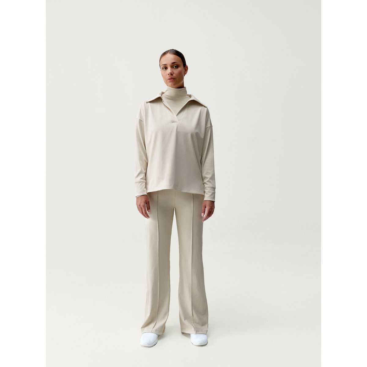 Sweat Recovery sans capuche Performance LUA POLO blanc, BORN