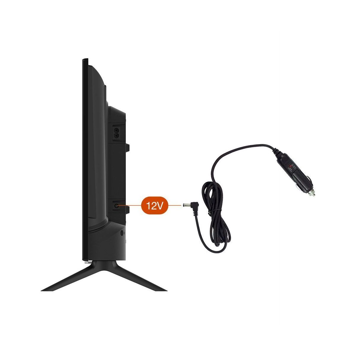 TV LED 24DLED544 (2025) 24" (60 cm) - Smart TV couleur unique, ESSENTIEL B