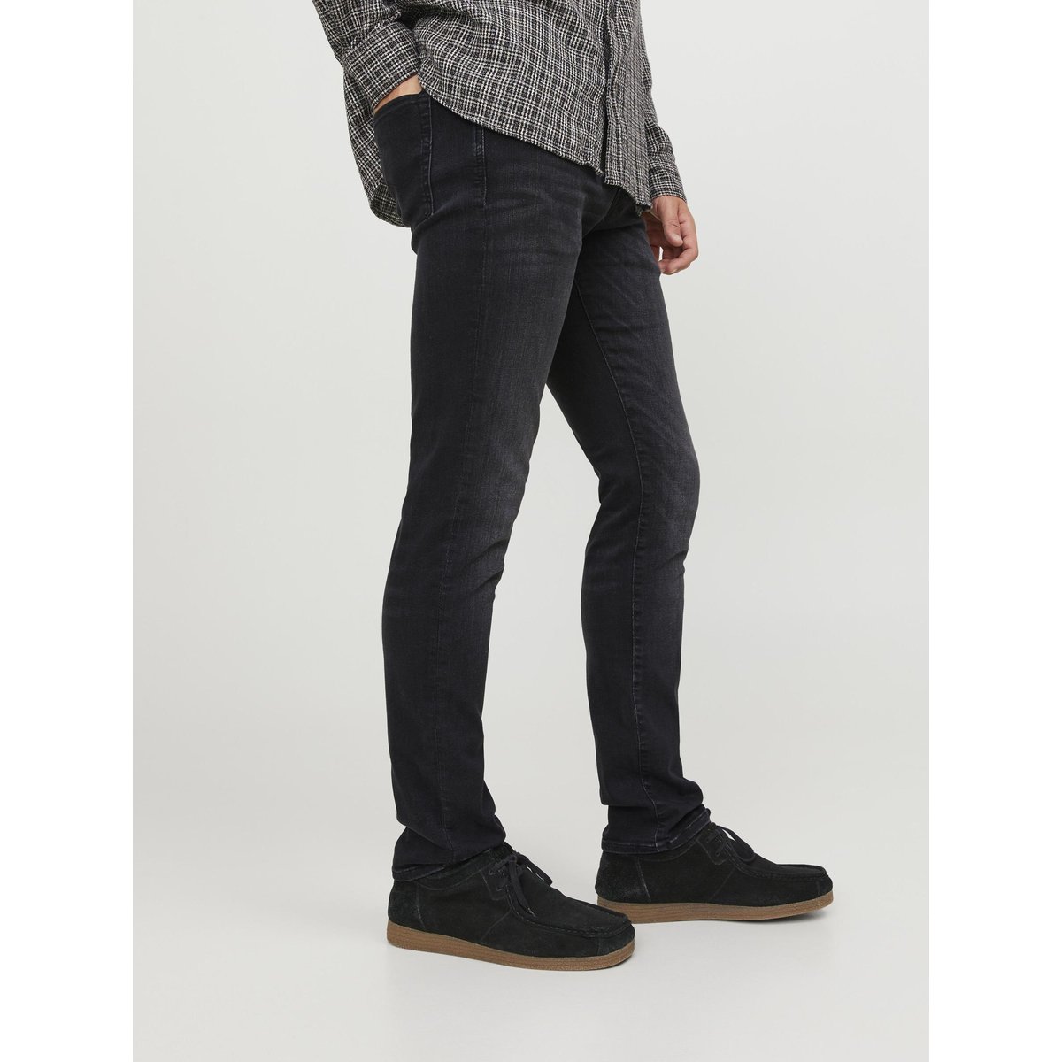 Jean Slim black denim, JACK & JONES