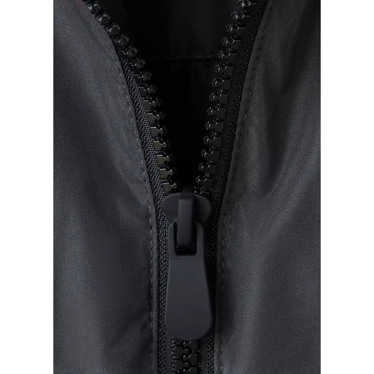 Anorak matelassé léger gris anthracite, MANGO KIDS