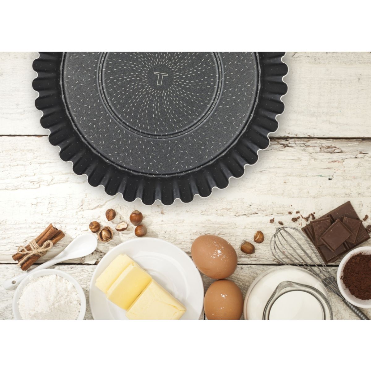 Moule à quatre quart a quatre-quart 26cm perfectbake marron, TEFAL