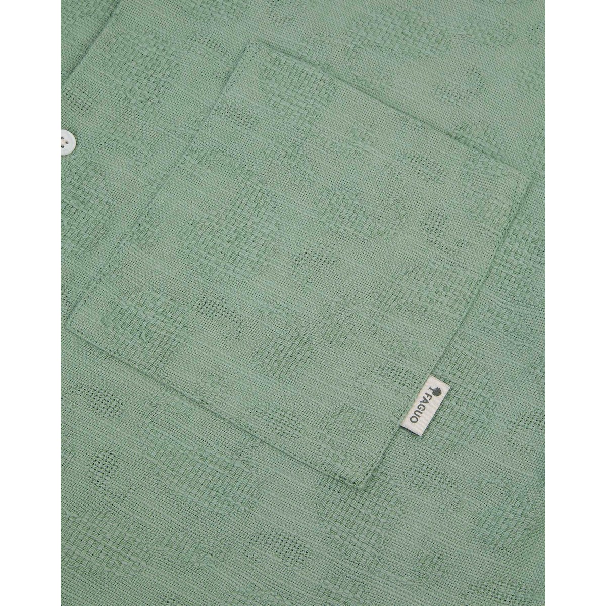 Chemise PAIOLIVE vert clair, FAGUO