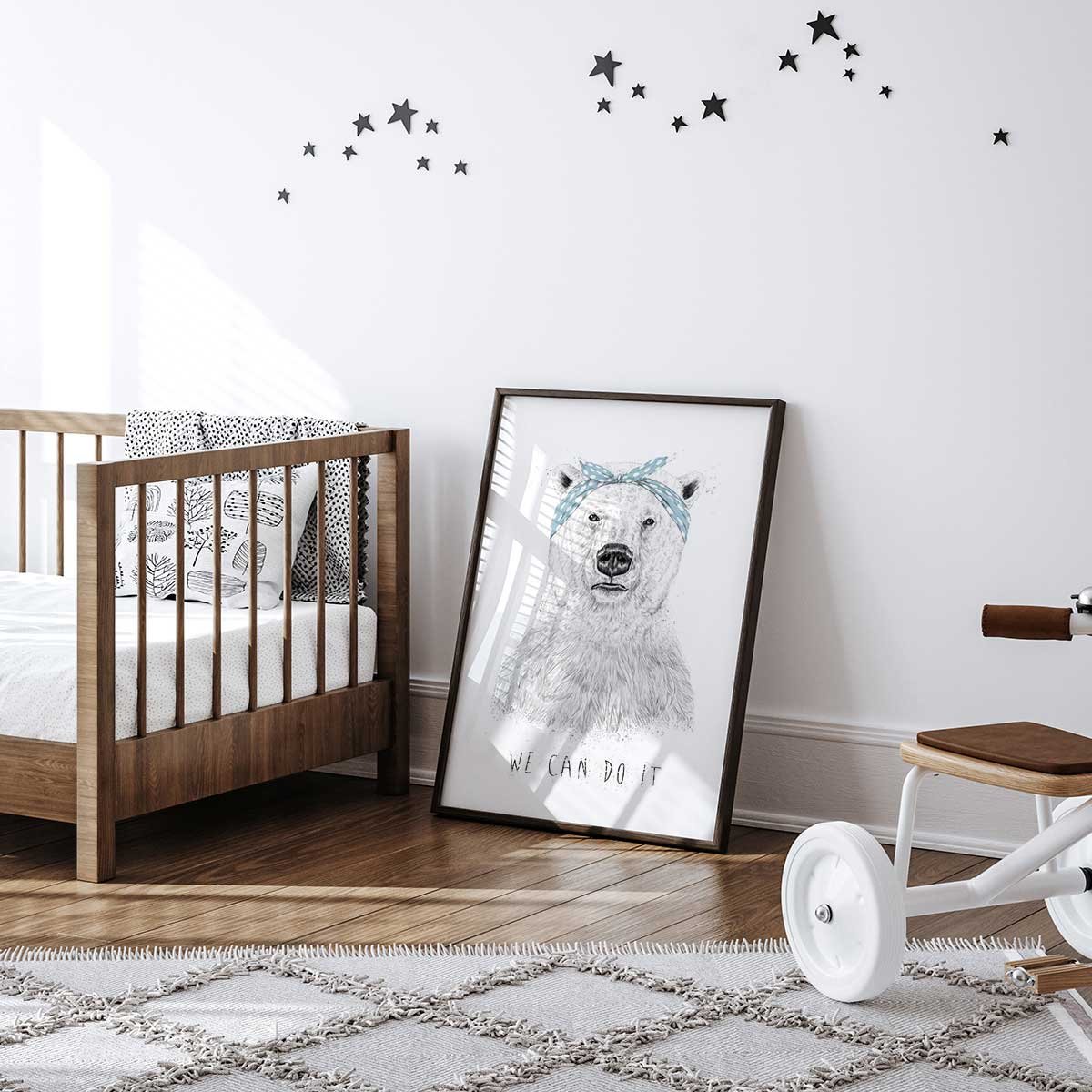 Affiche enfant, nous pouvons le faire affiche seule, HEXOA